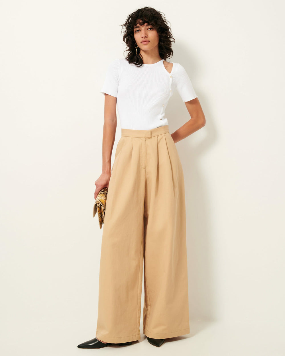 Women CLARO Optical White | Top