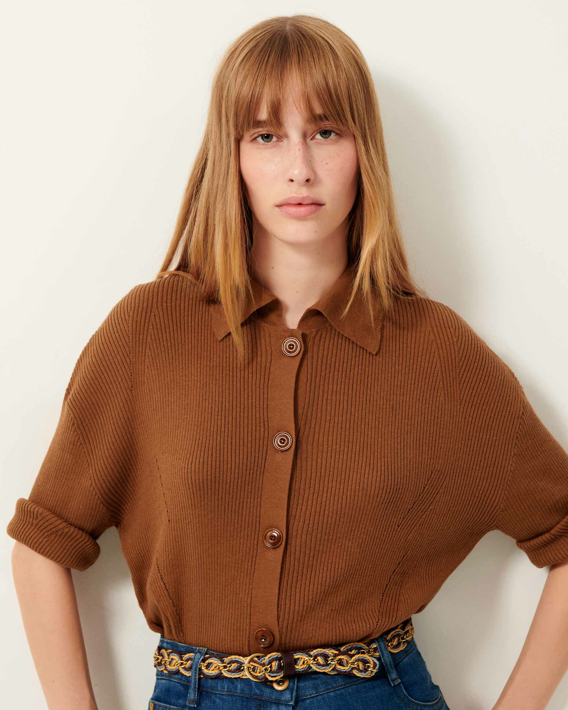 Women JOURNEY Caramel | Cardigan