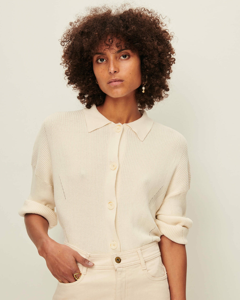 Women JOURNEY Fleur de Sel | Cardigan