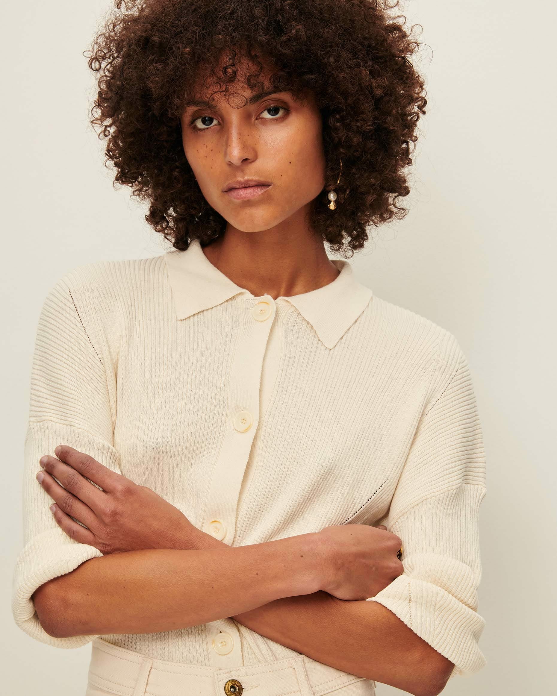 Women JOURNEY Fleur de Sel | Cardigan