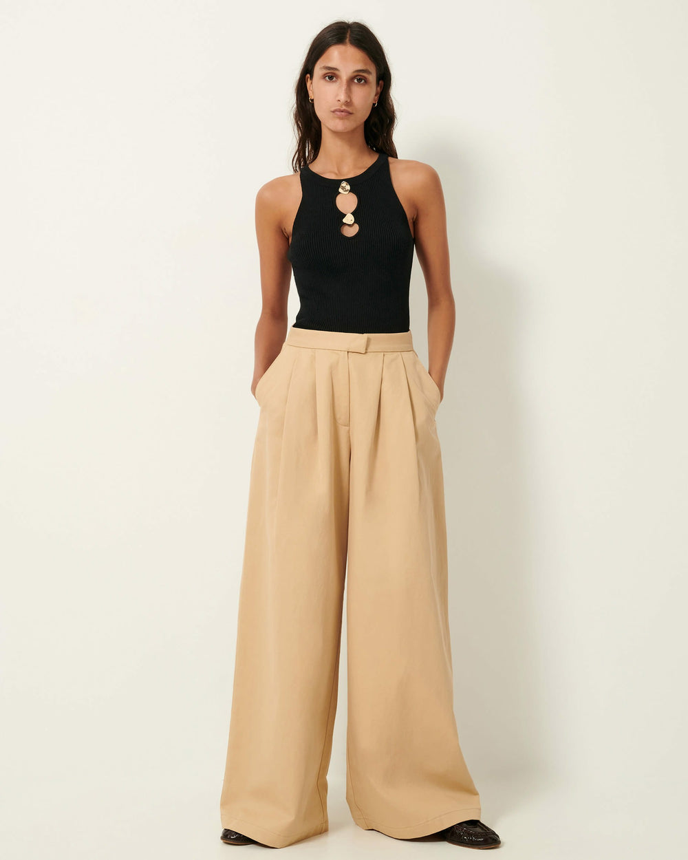 Women LONA Black | Tank top