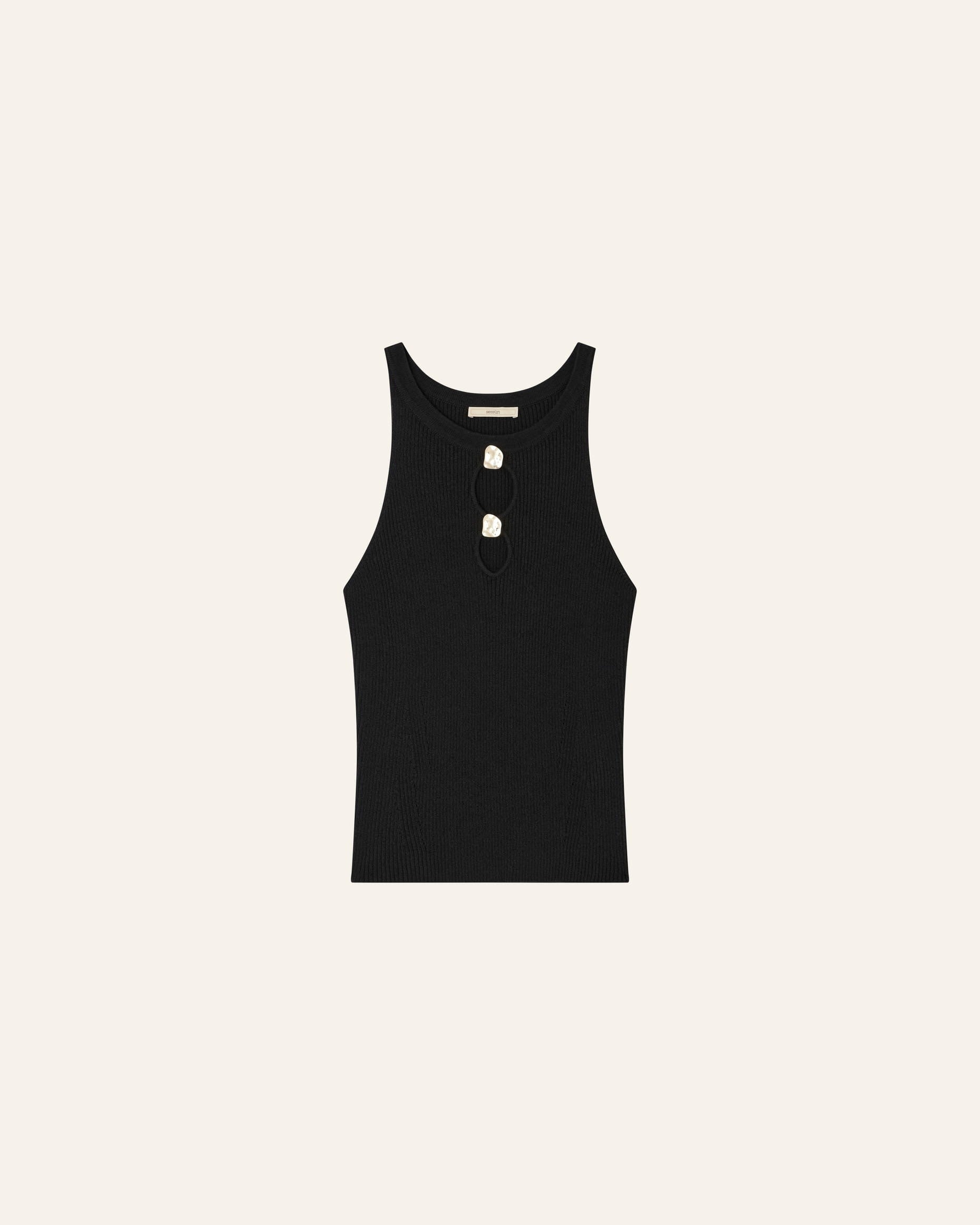 Women LONA Black | Tank top