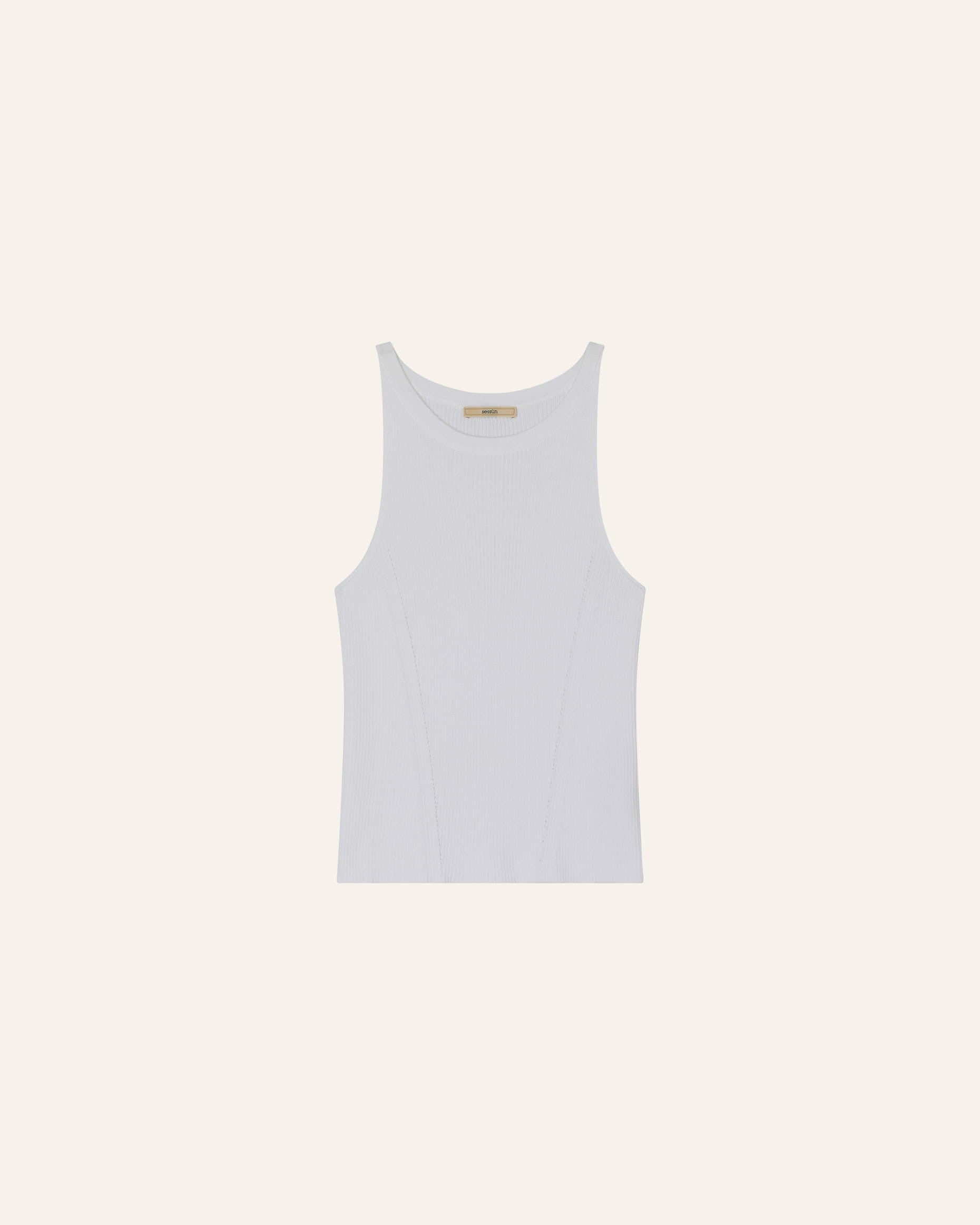 Women LORO Optical White | Tank top