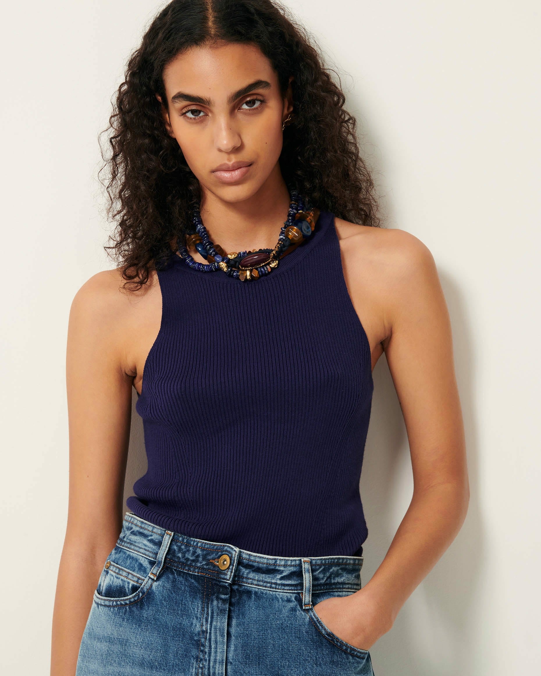 Women LORO Majolica | Tank top