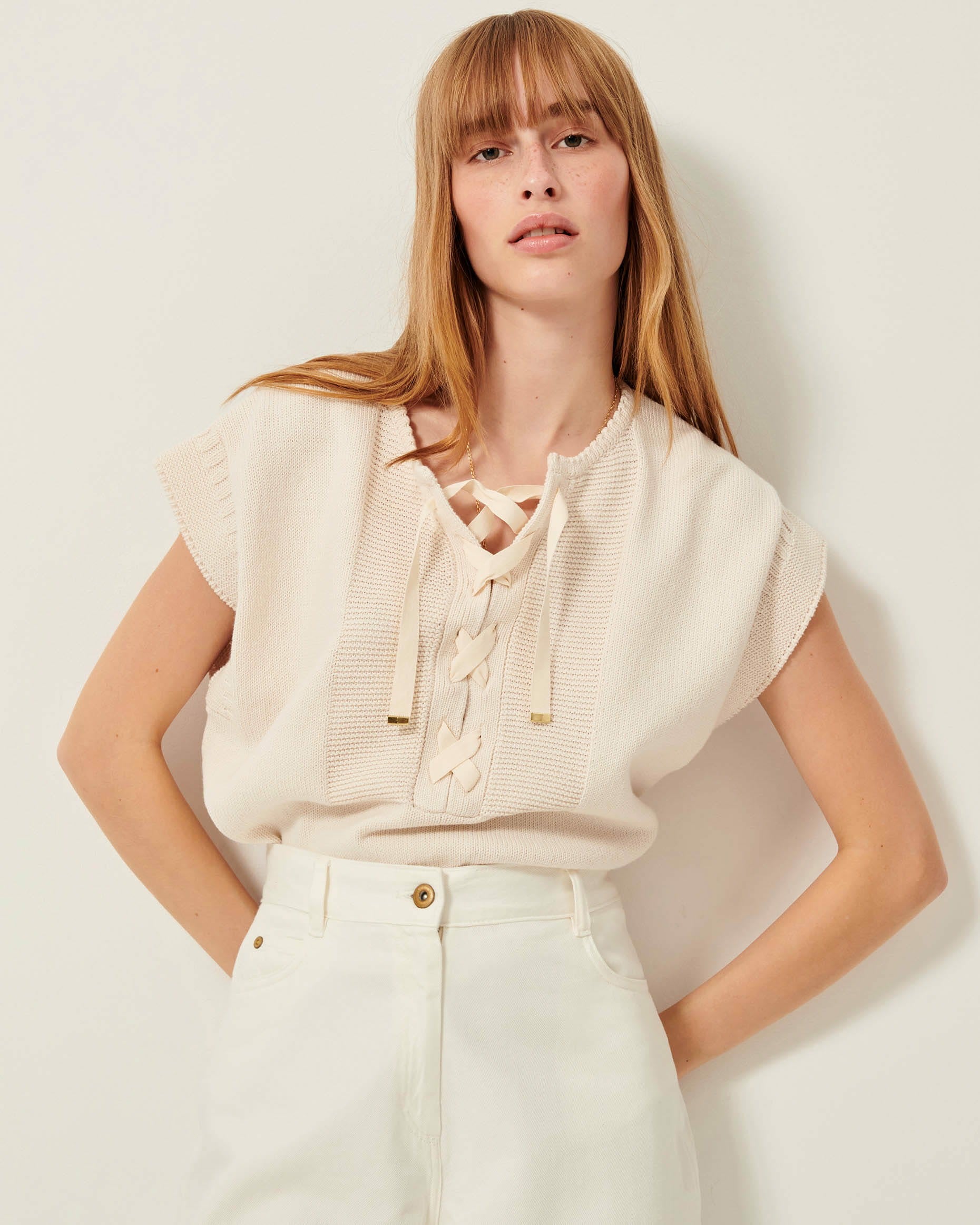 Women ODYSSEE Fleur de Sel | Sweater