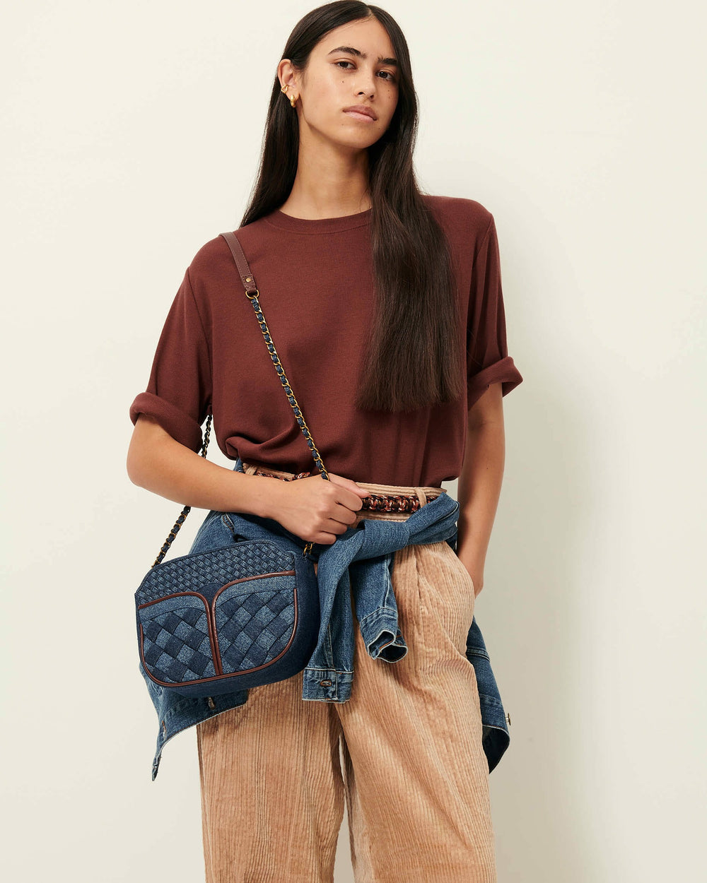 Women SERGE CO Burgundy | T-shirt