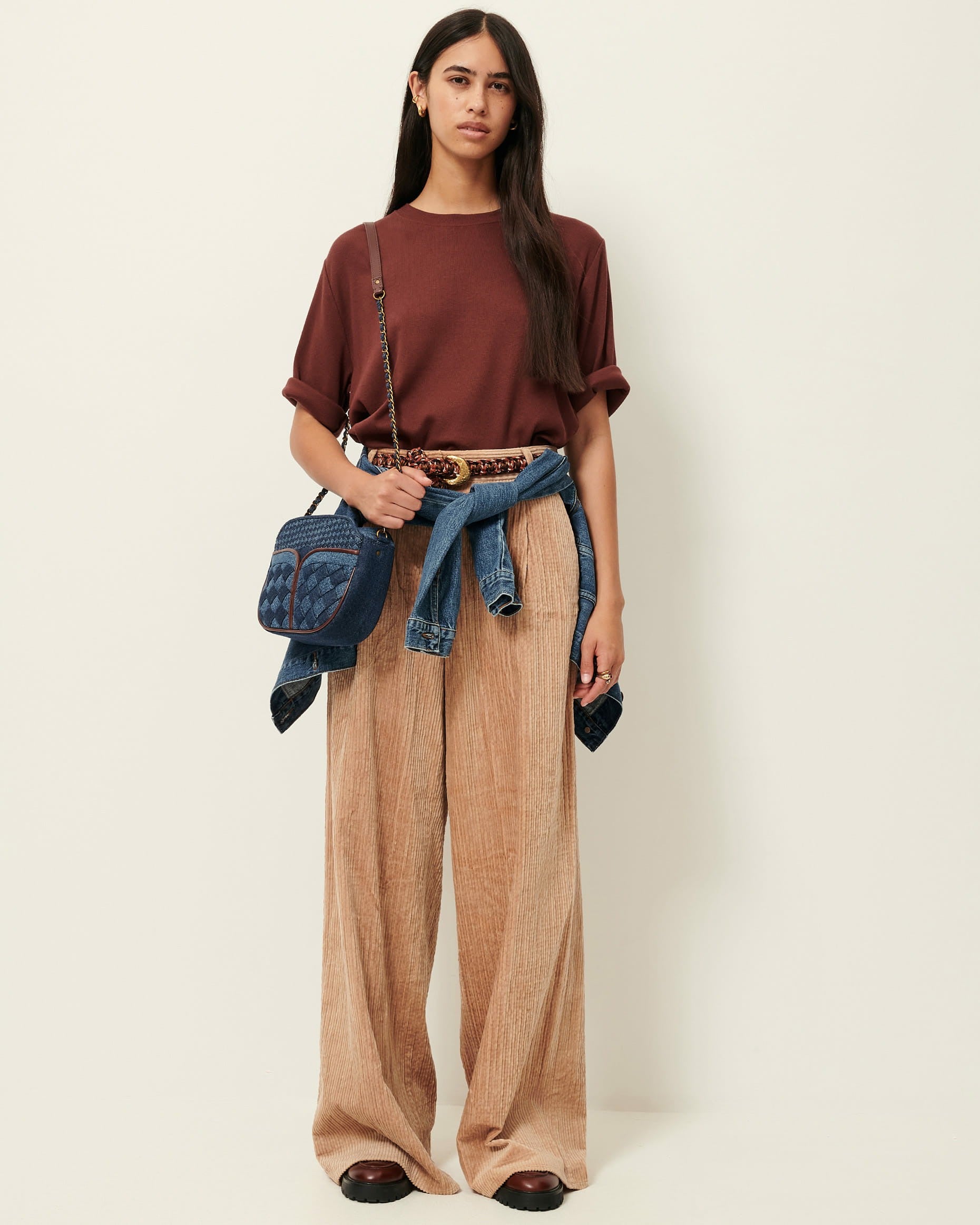 Women SERGE CO Burgundy | T-shirt