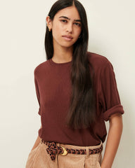 Women SERGE CO Burgundy | T-shirt