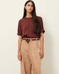 Women SERGE CO Burgundy | T-shirt