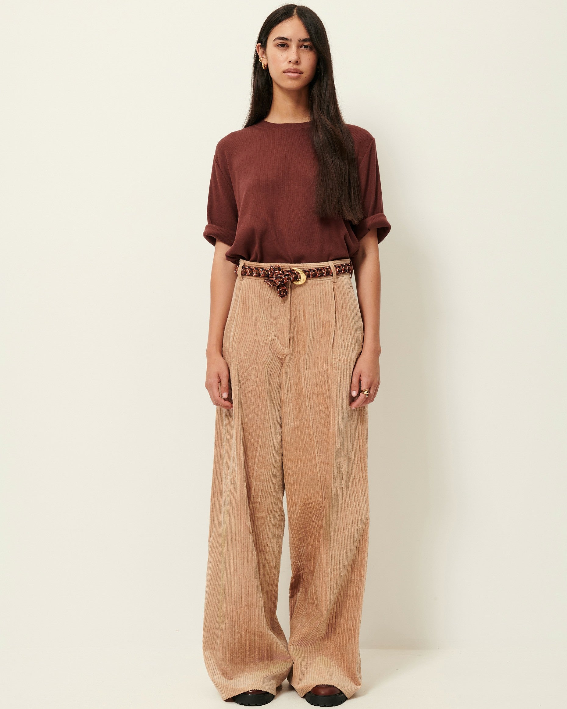Women SERGE CO Burgundy | T-shirt