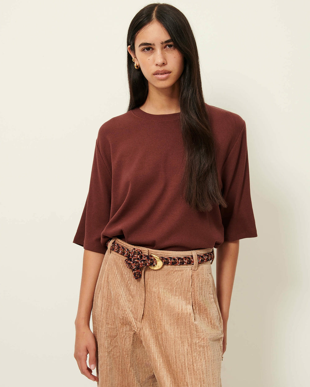 Women SERGE CO Burgundy | T-shirt