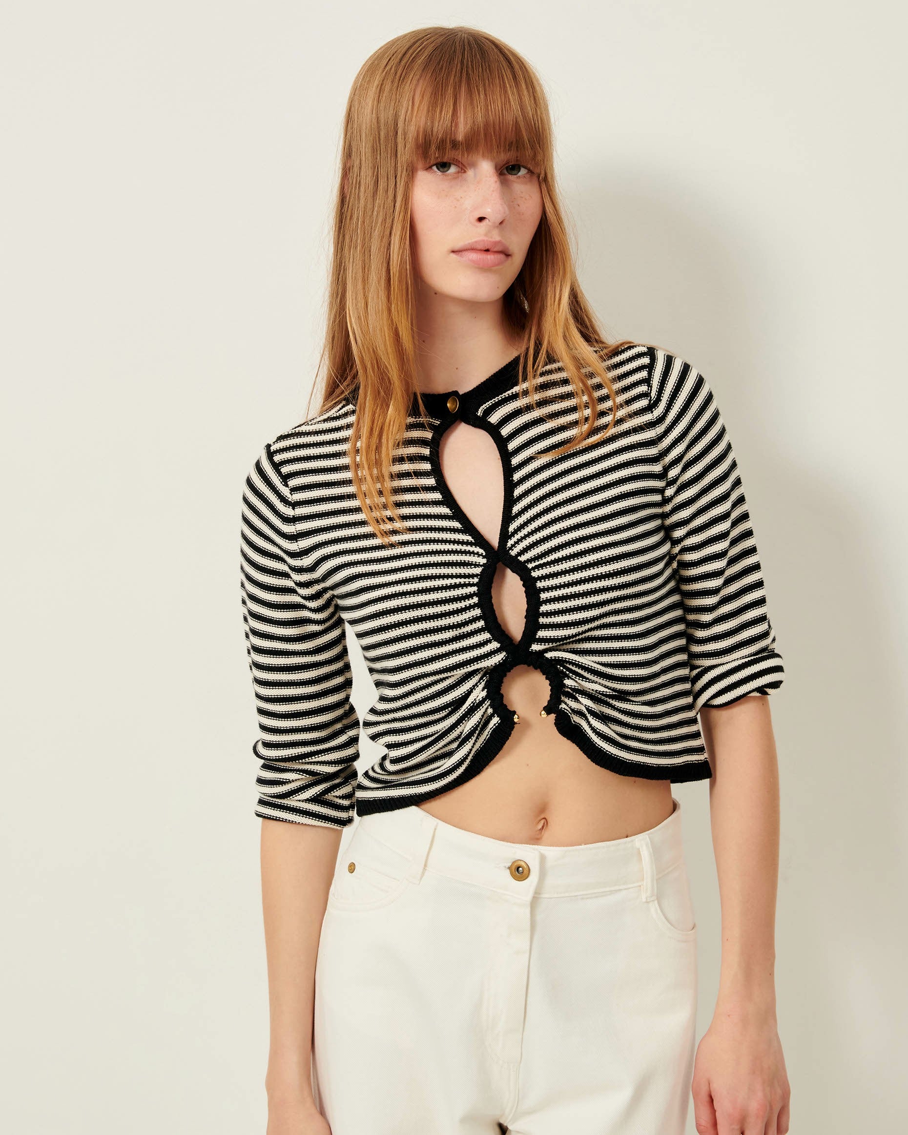 Women STRIANO Whiblack | Sweater