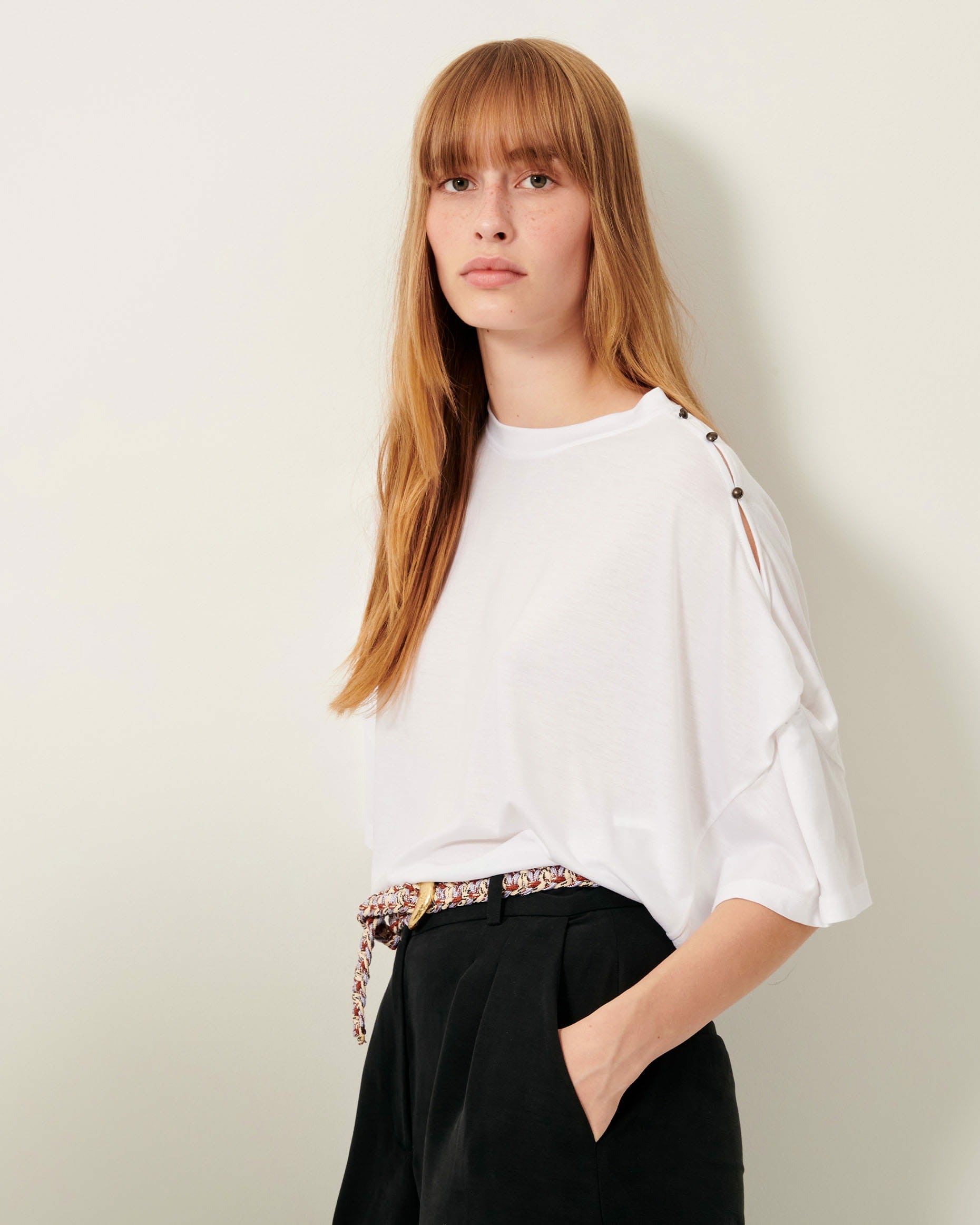 Women SUMMER NIGHT Optical White | T-shirt