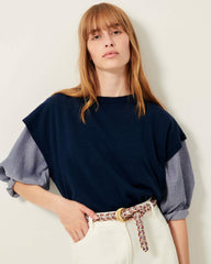 Women TIBERIO Bleu de Chine | Top