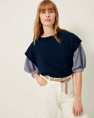 Women TIBERIO Bleu de Chine | Top