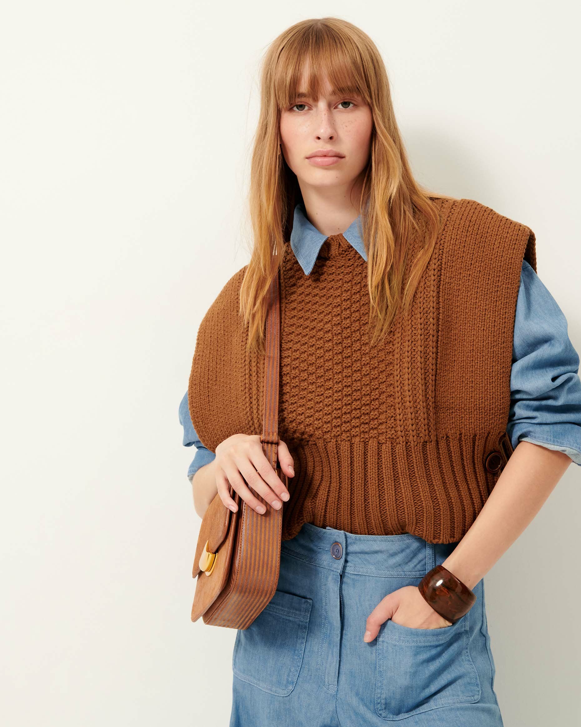 Women TODEMOON Caramel | Jumper