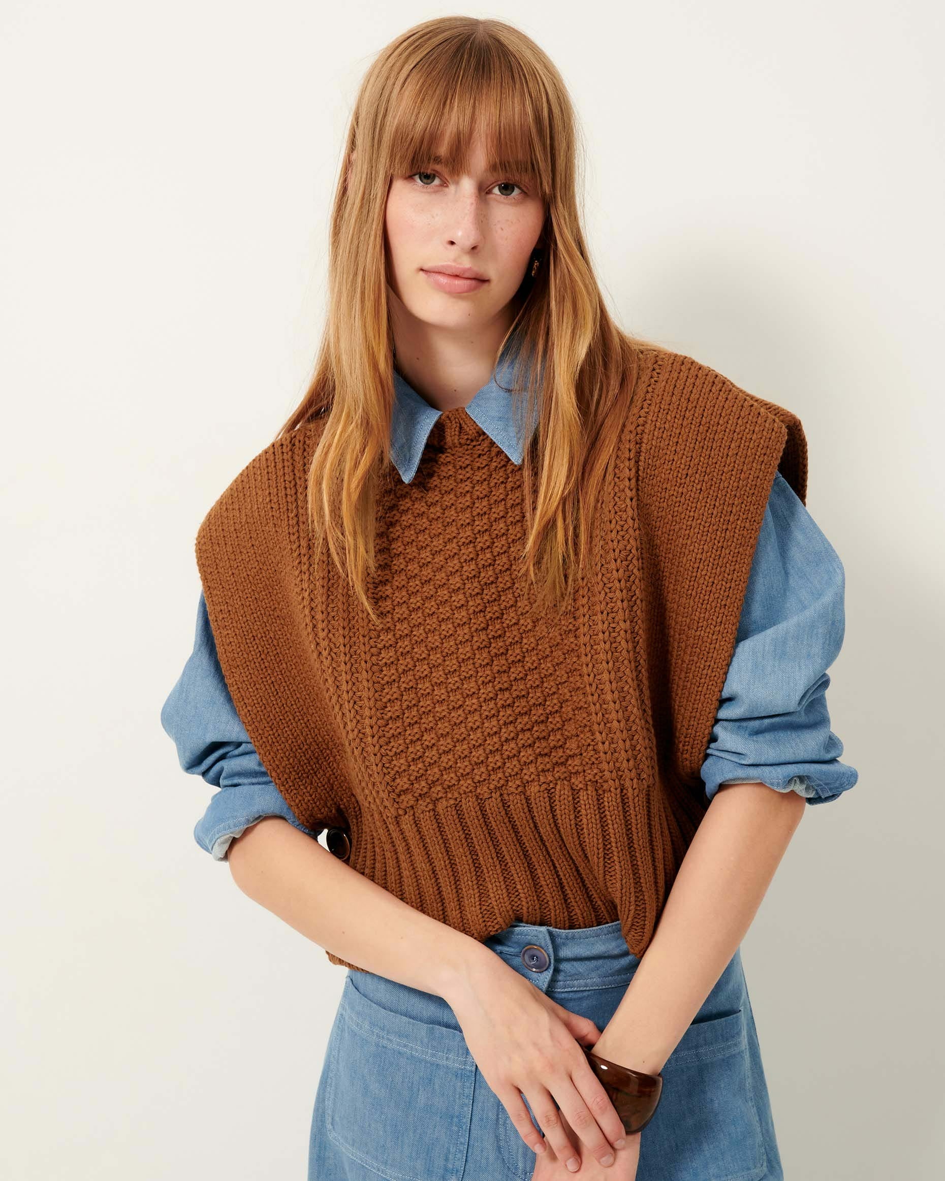 Women TODEMOON Caramel | Jumper