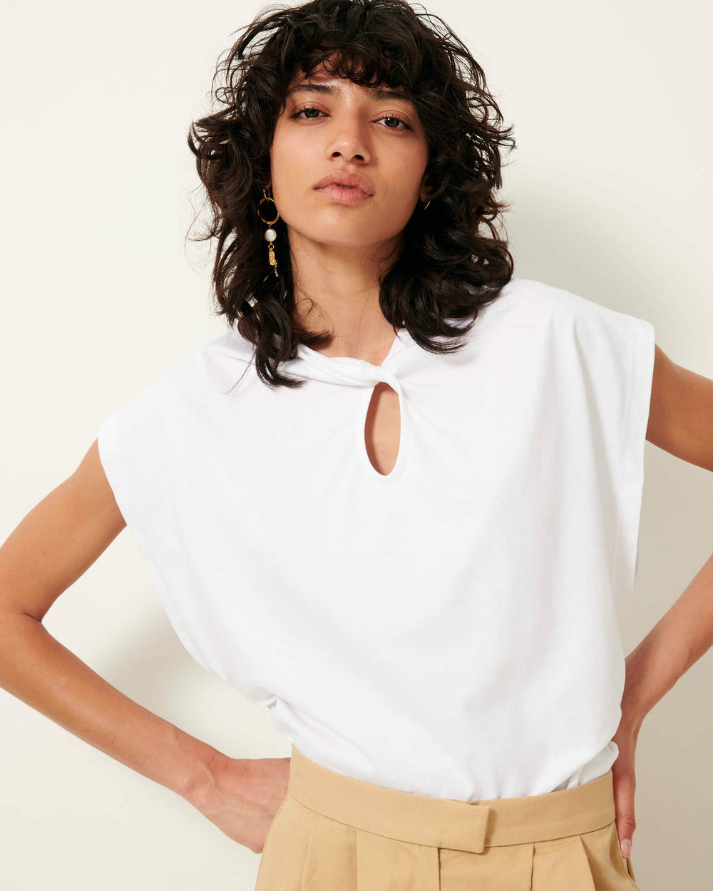 Women TWIST & SHOUT Optical White | T-shirt