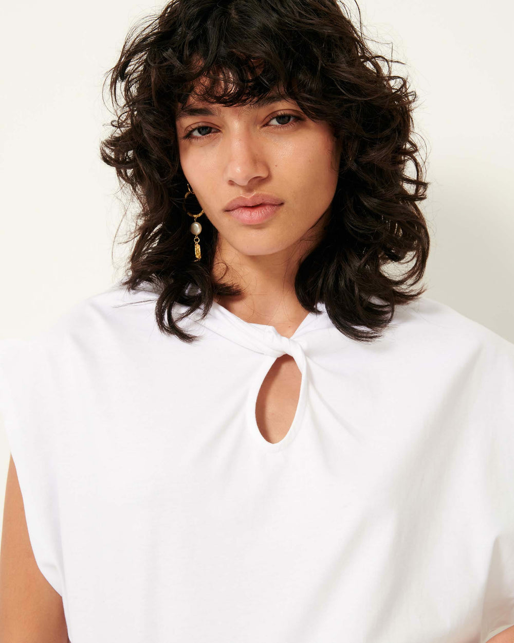 Women TWIST & SHOUT Optical White | T-shirt