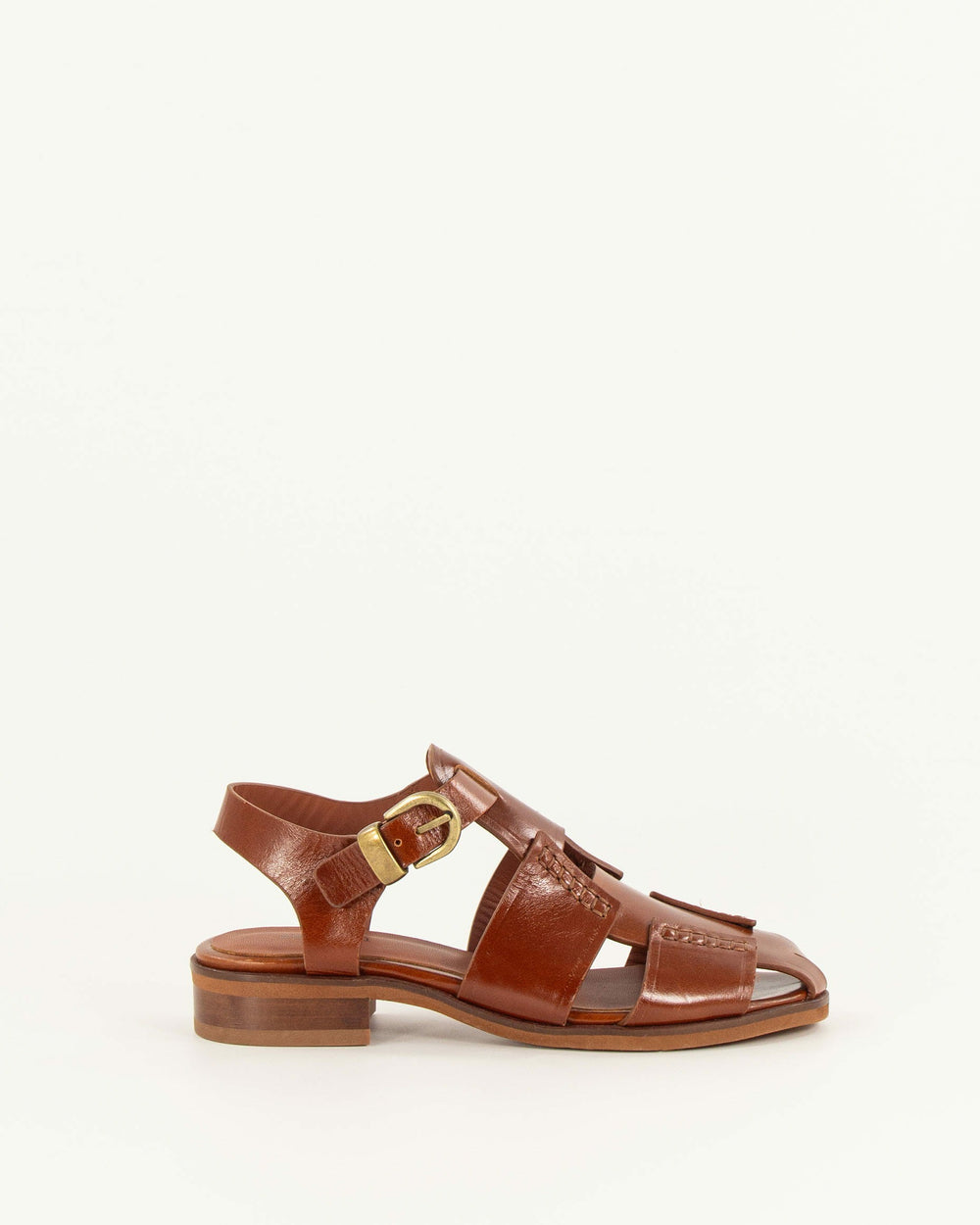 Women CUDILLERO Cognac Leather | Sandals