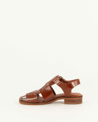 Women CUDILLERO Cognac Leather | Sandals