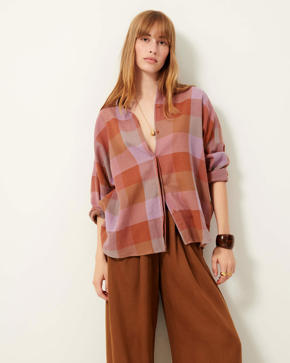 Women DELIMA Terra Rossa | Shirt