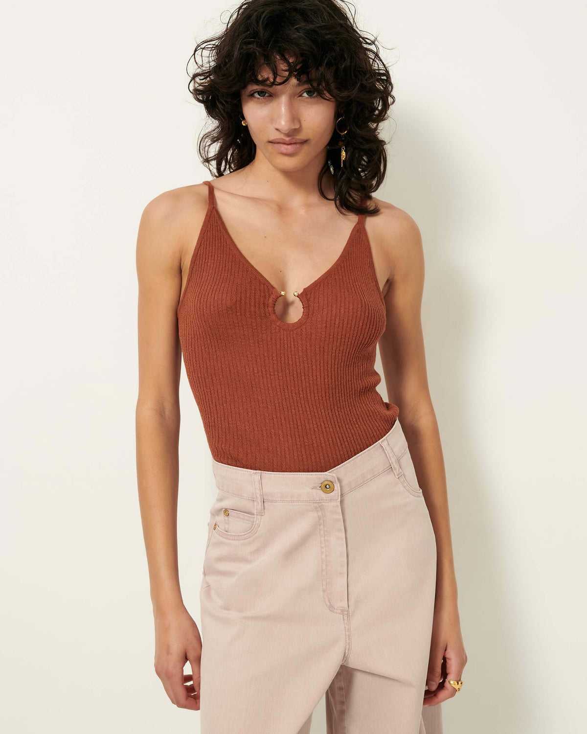 Women SOLANIA Caramel | Top