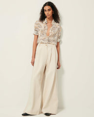 Women BRITJET Whi Indobloom | Shirt