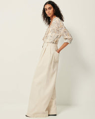 Women BRITJET Whi Indobloom | Shirt