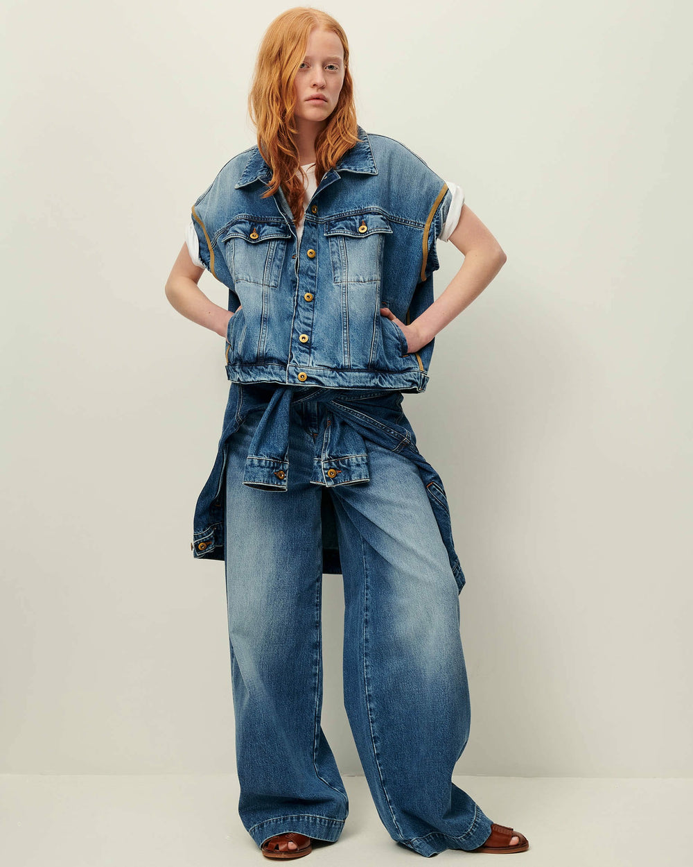 Women BRANDO Vintage Blue | Jacket