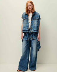 Women BRANDO Vintage Blue | Jacket