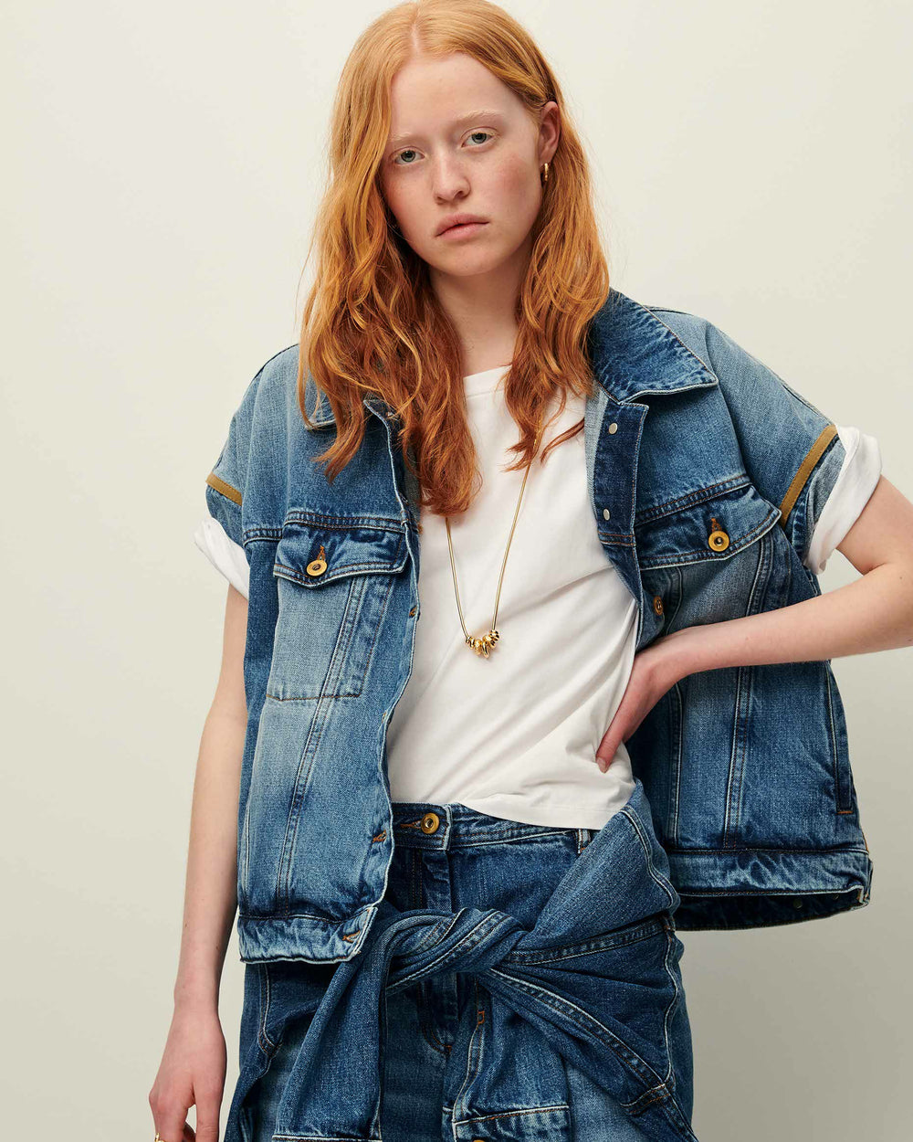 Women BRANDO Vintage Blue | Jacket