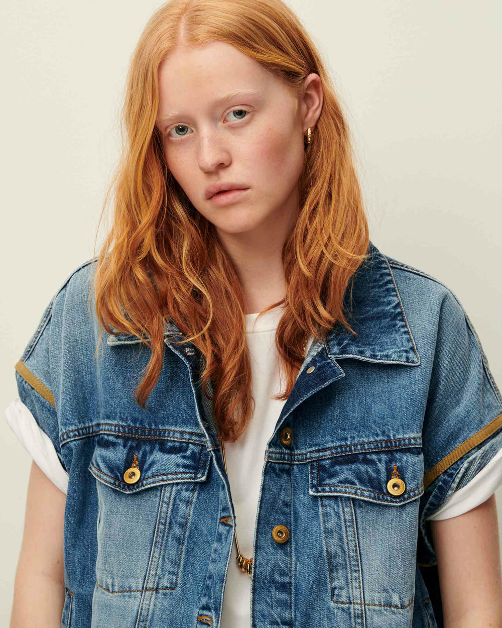 Women BRANDO Vintage Blue | Jacket