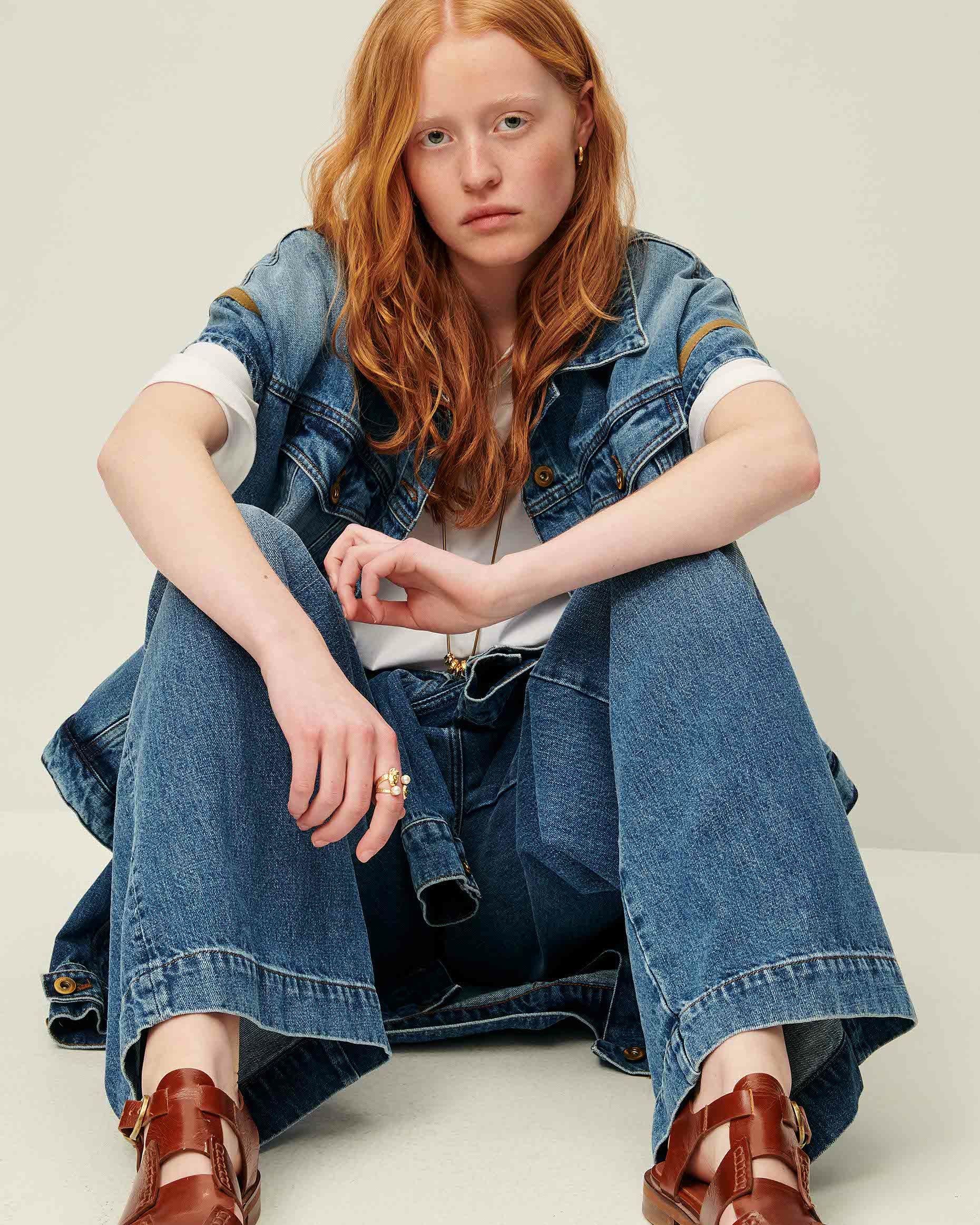Women BRANDO Vintage Blue | Jacket