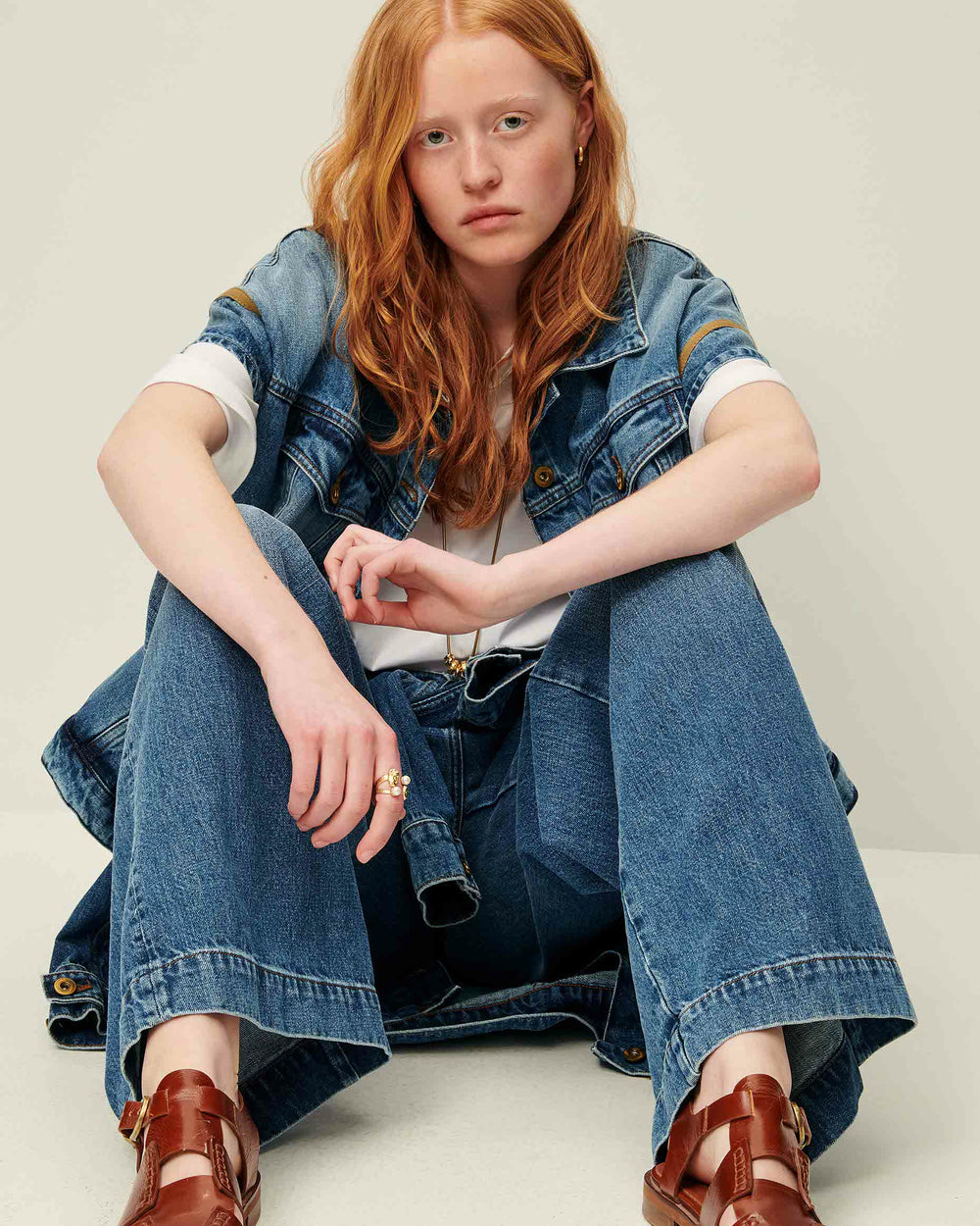 Women BRANDO Vintage Blue | Jacket