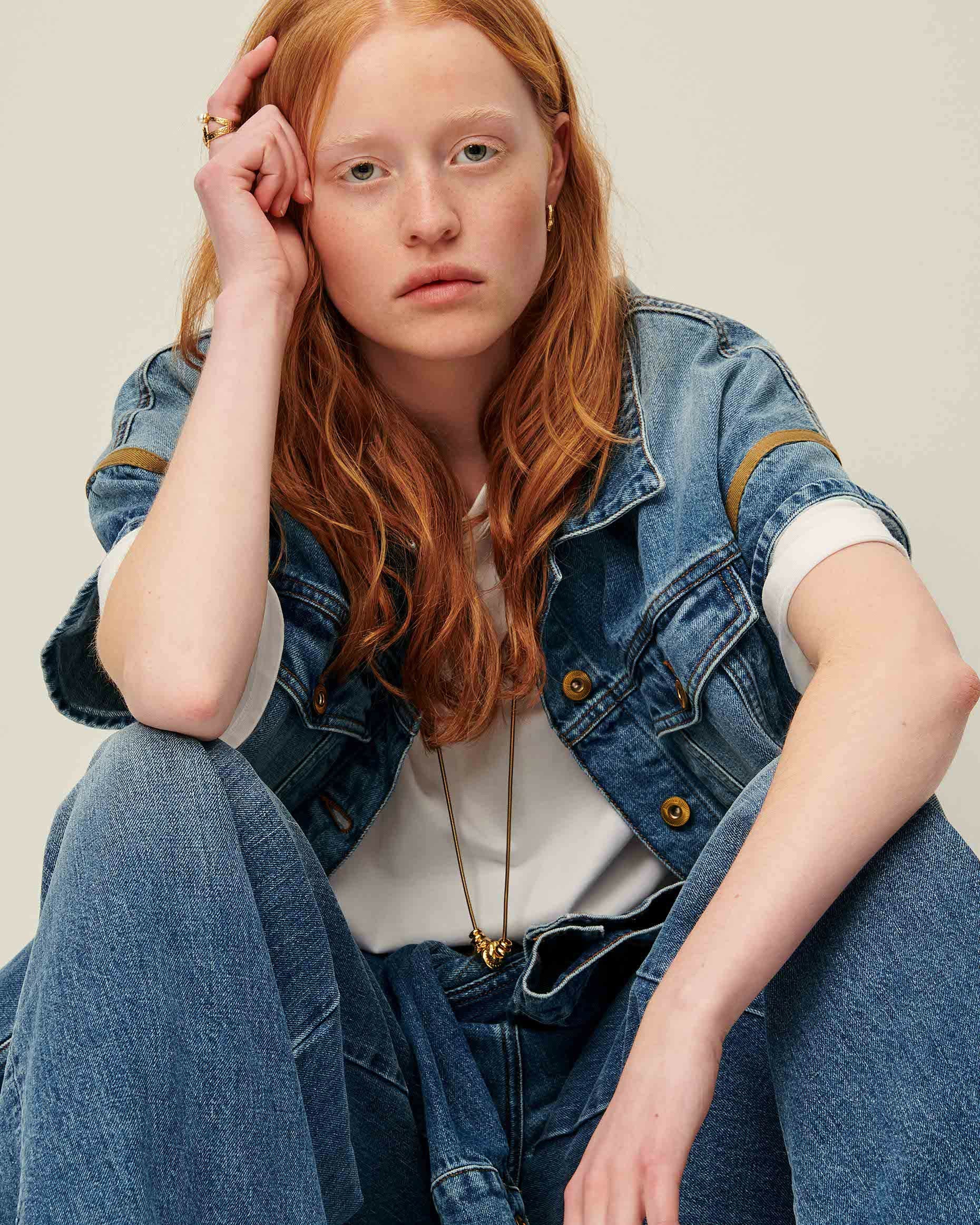 Women BRANDO Vintage Blue | Jacket