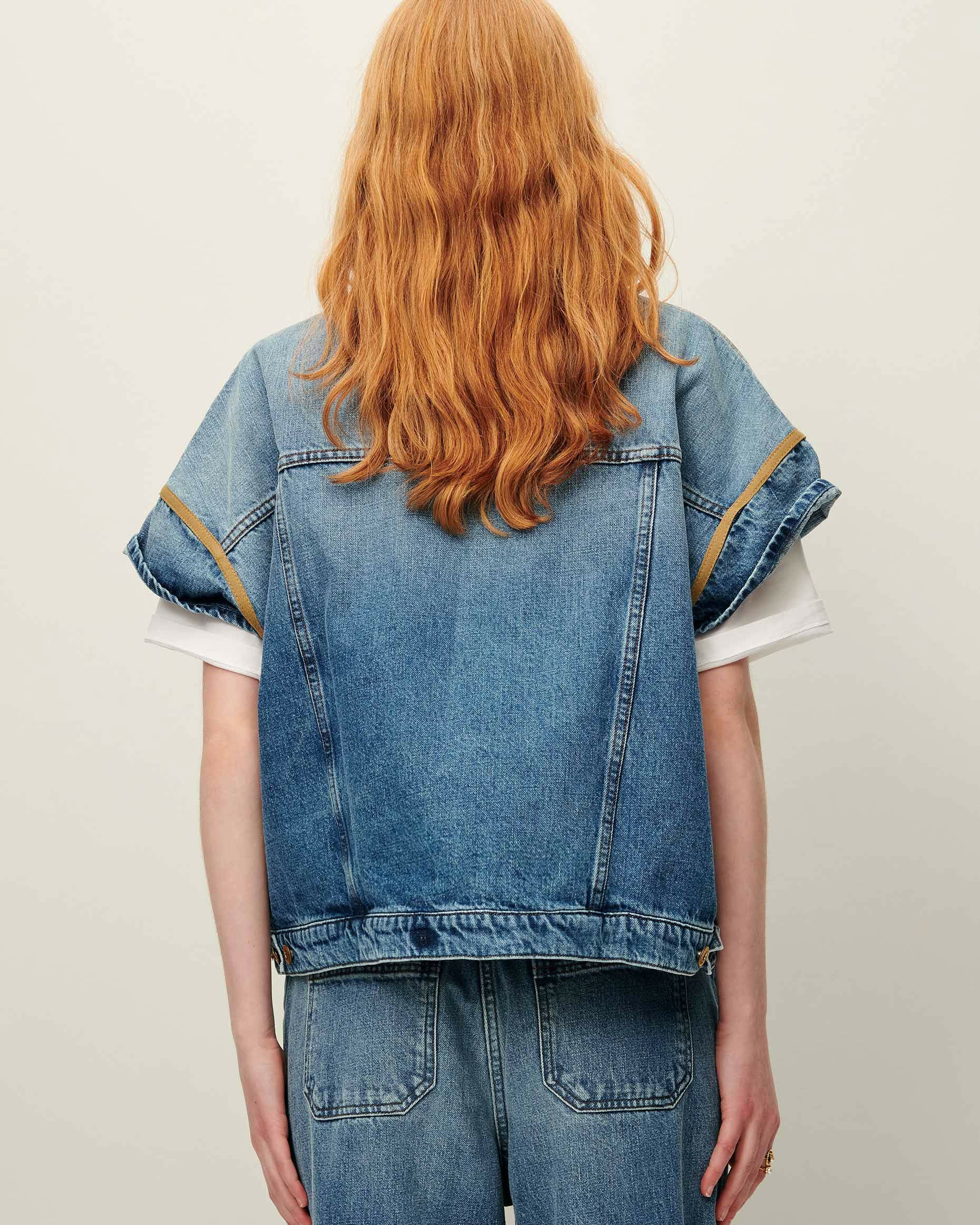 Women BRANDO Vintage Blue | Jacket