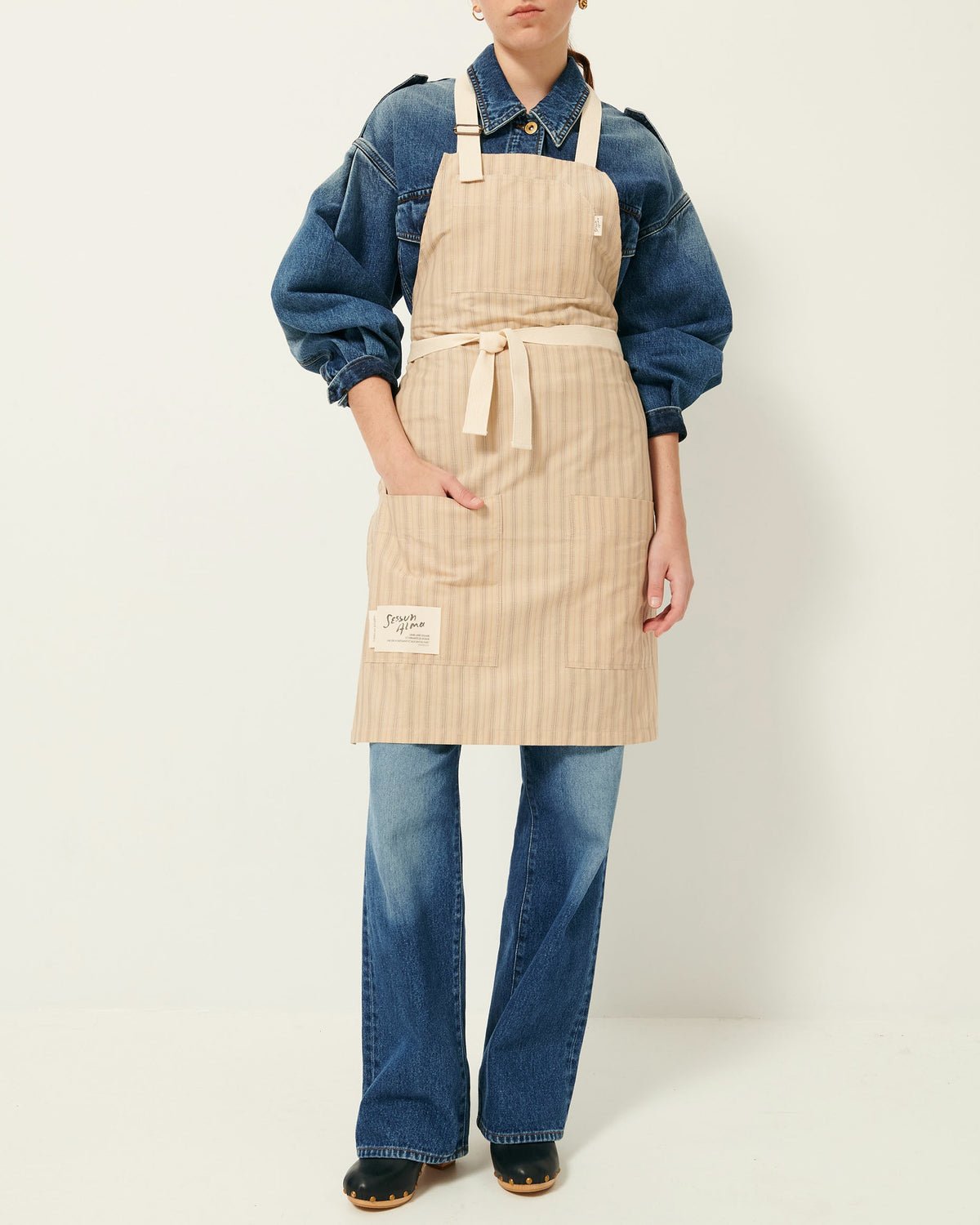 Women ELARTISTA Sandblue | Apron