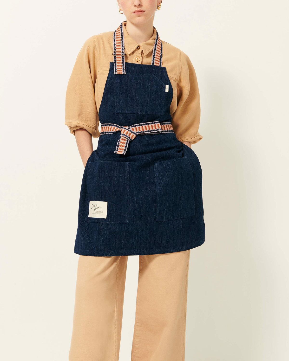 Women ELARTISTA Indigo | Apron