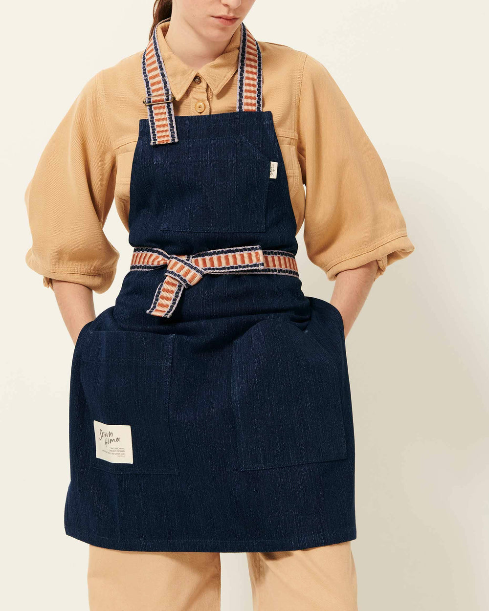 Women ELARTISTA Indigo | Apron