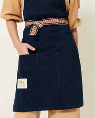 Women ELARTISTA Indigo | Apron