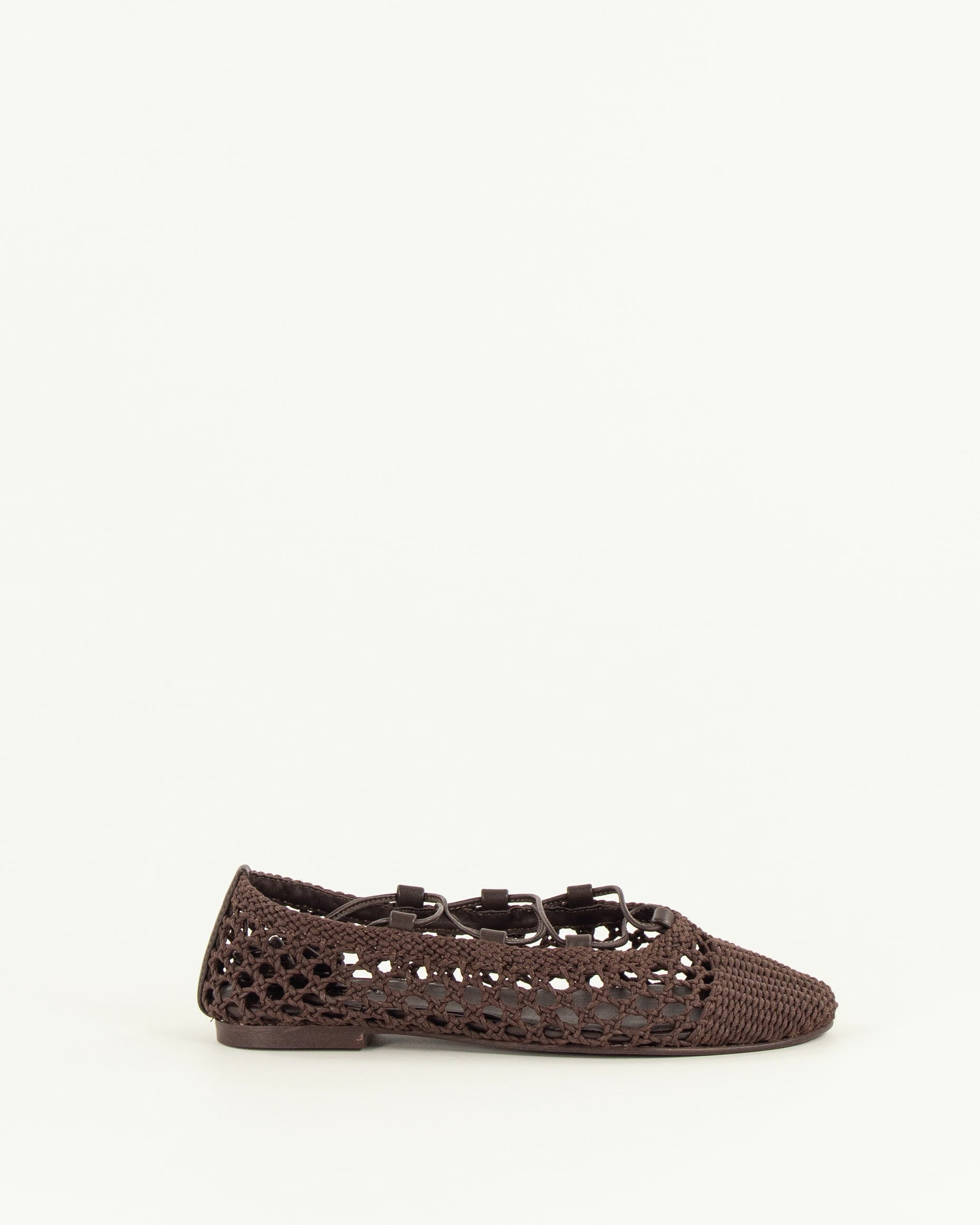 Women PINA TRESSE Dark Brown | Ballerina