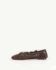 Women PINA TRESSE Dark Brown | Ballerina