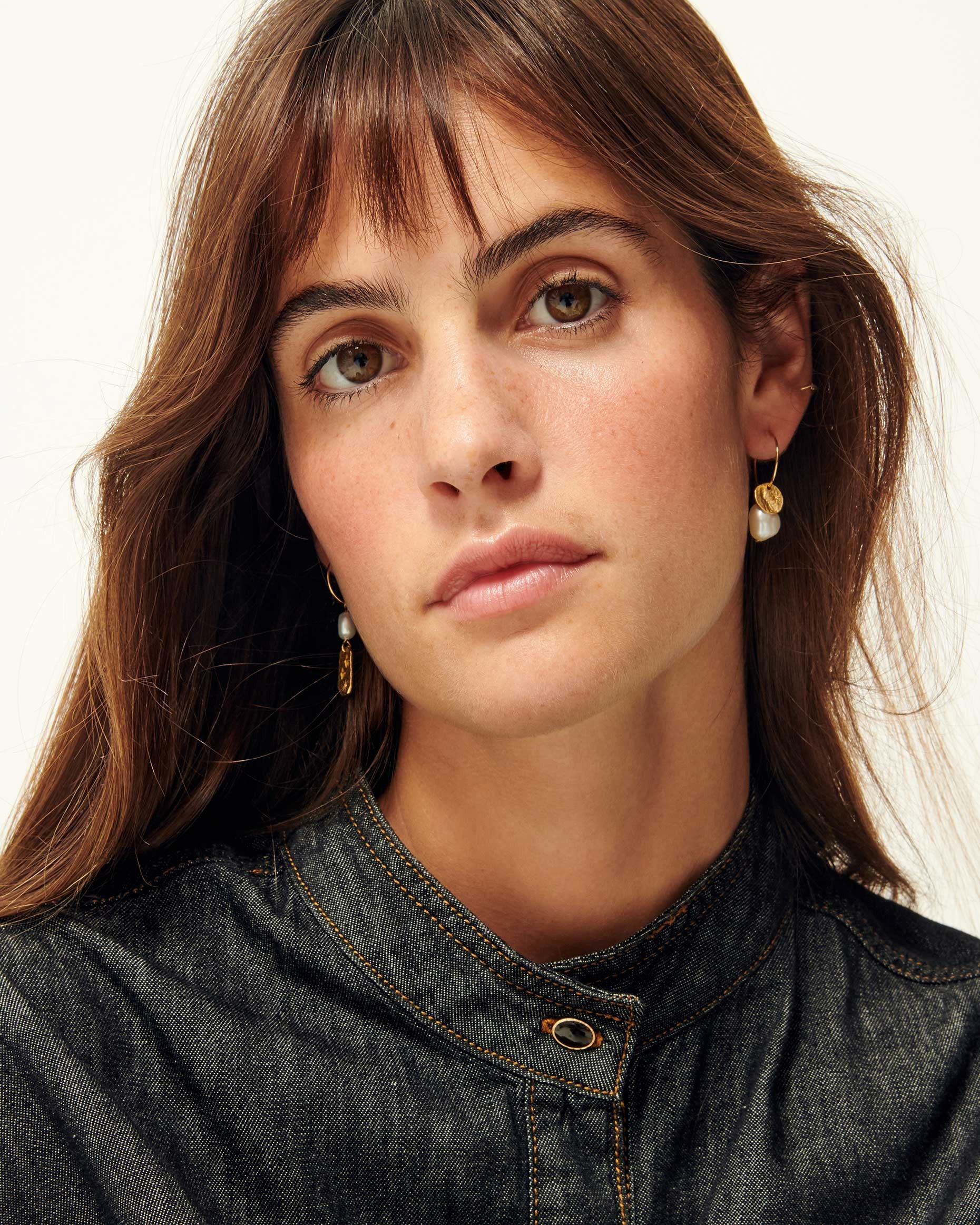 Women SOREN PEARL Doré | Earrings