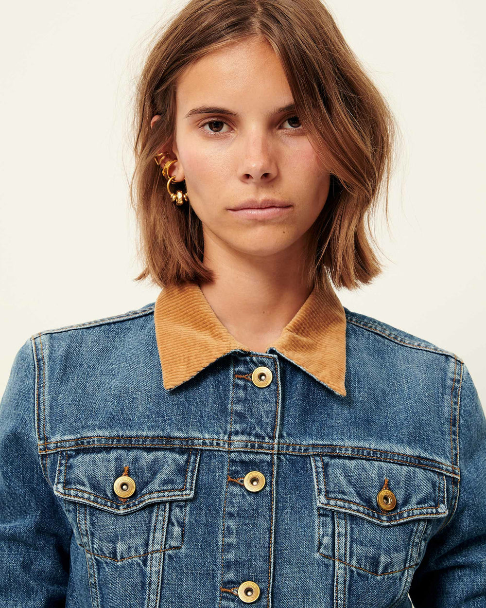 Women MONTGOMERY Vintage Blue | Jacket