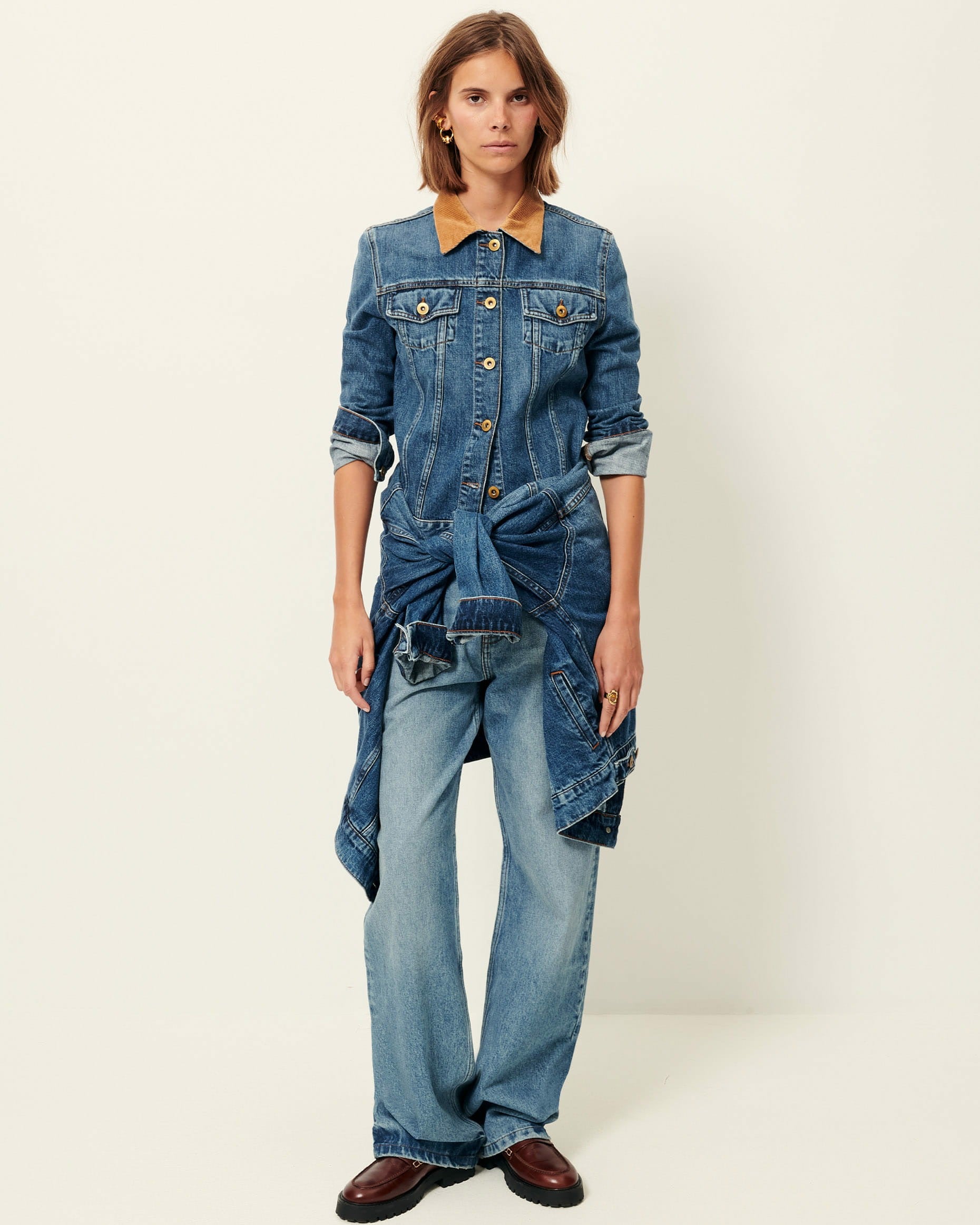 Women MONTGOMERY Vintage Blue | Jacket