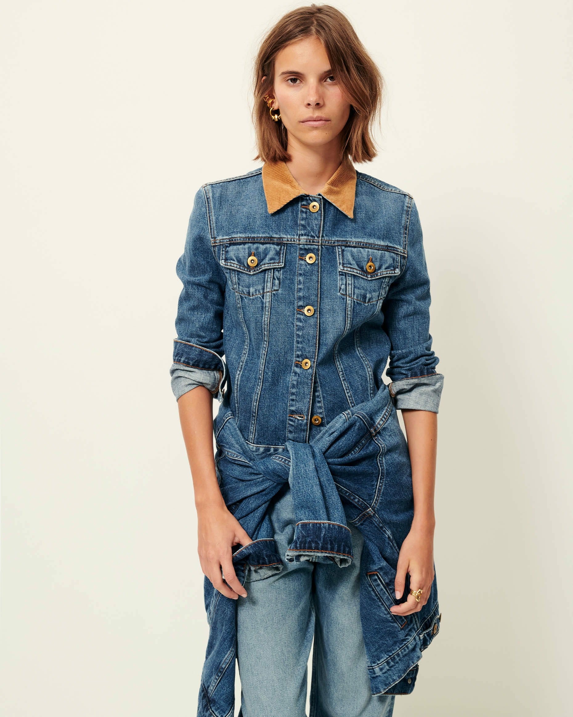 Women MONTGOMERY Vintage Blue | Jacket
