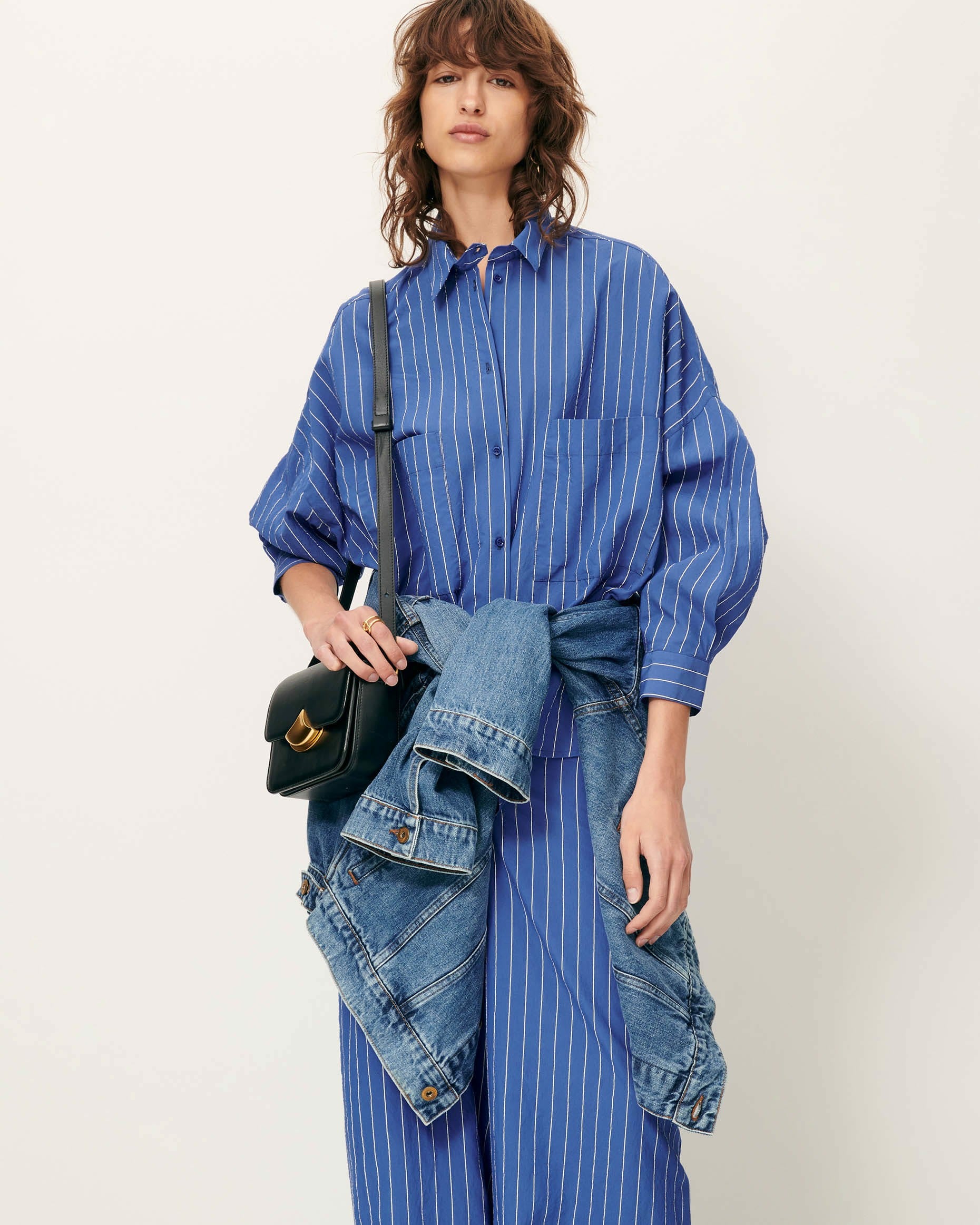 Women FONTANIA Office Blue | Shirt