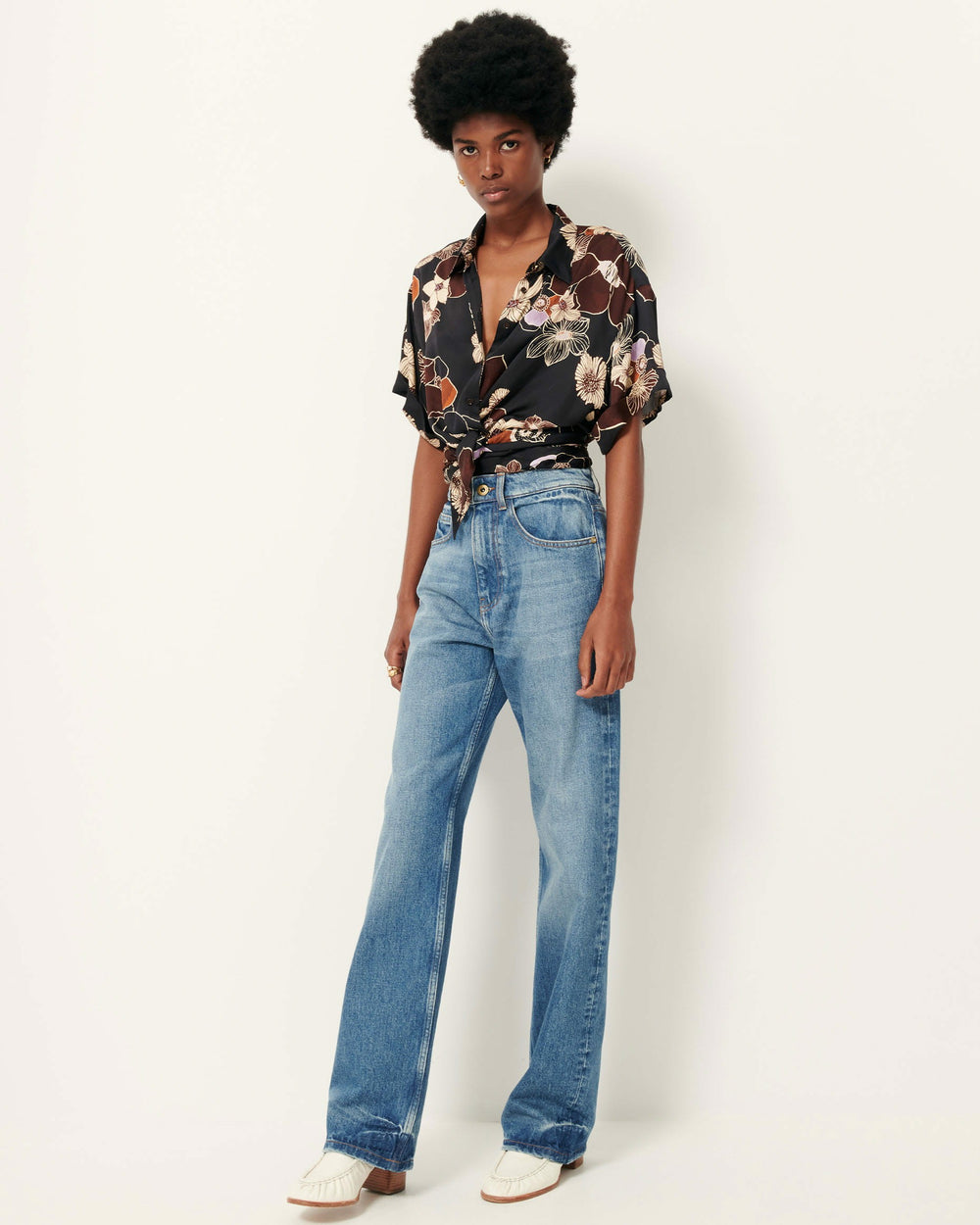 Women PROCIDA Black Hybis | Shirt