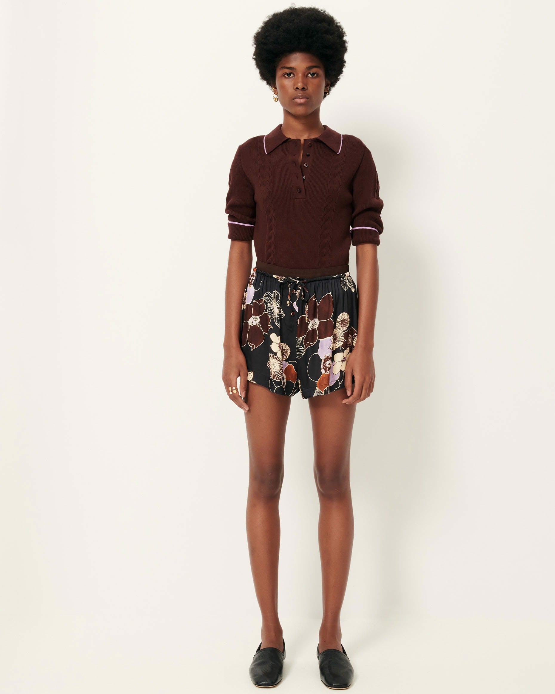 Women SORRENTE Black Hybis | Shorts